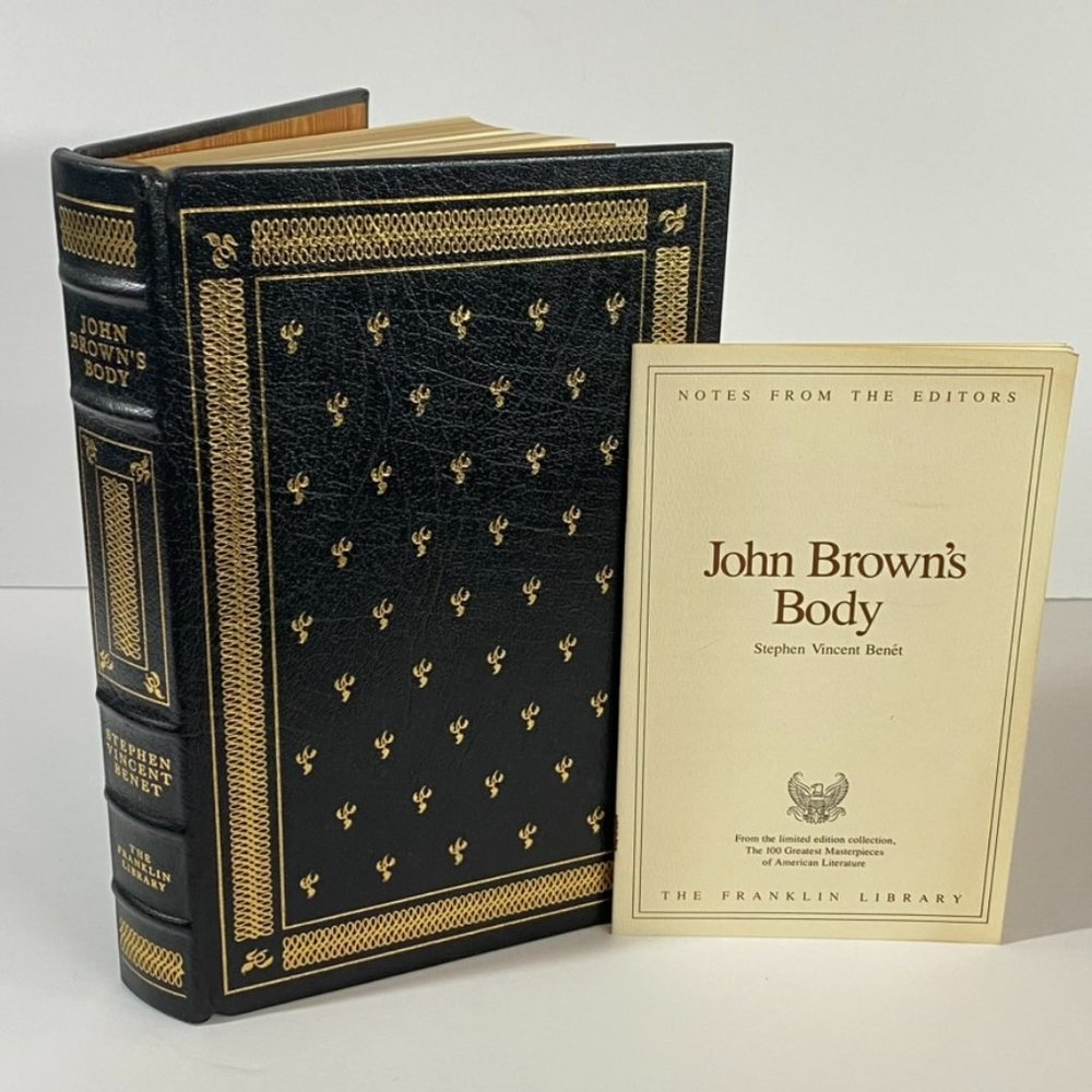 The Franklin Library - John Brown’s Body by Stephen Vincent Benet - 1976 Leather